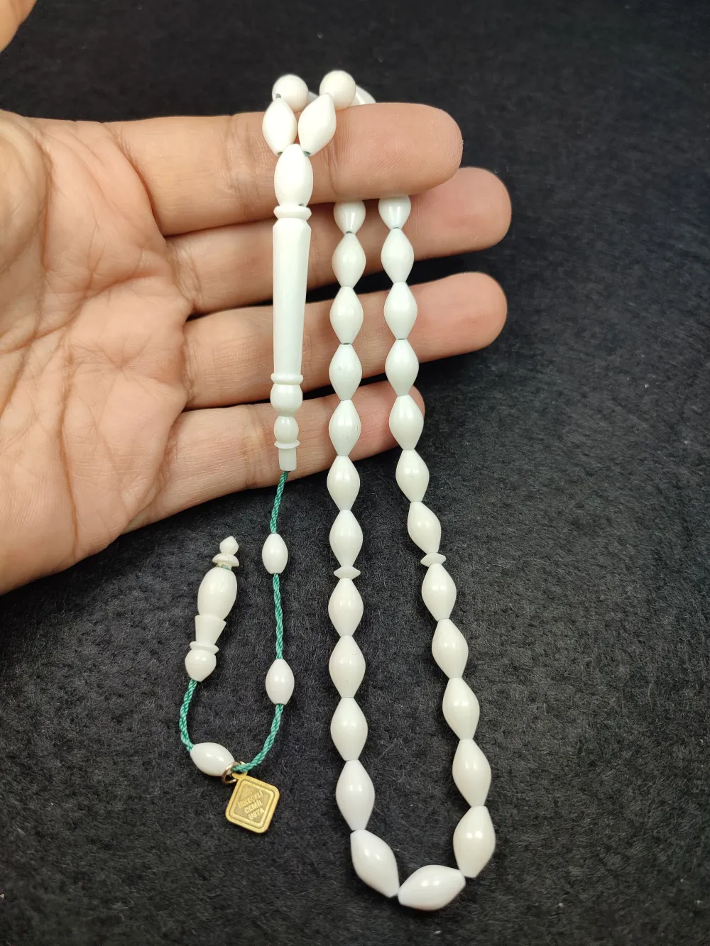 İskeçeli̇ Cemi̇l Usta İşi̇ İmzalı Sülün İmame   Deve Kemi̇ği̇ küçük resim 4