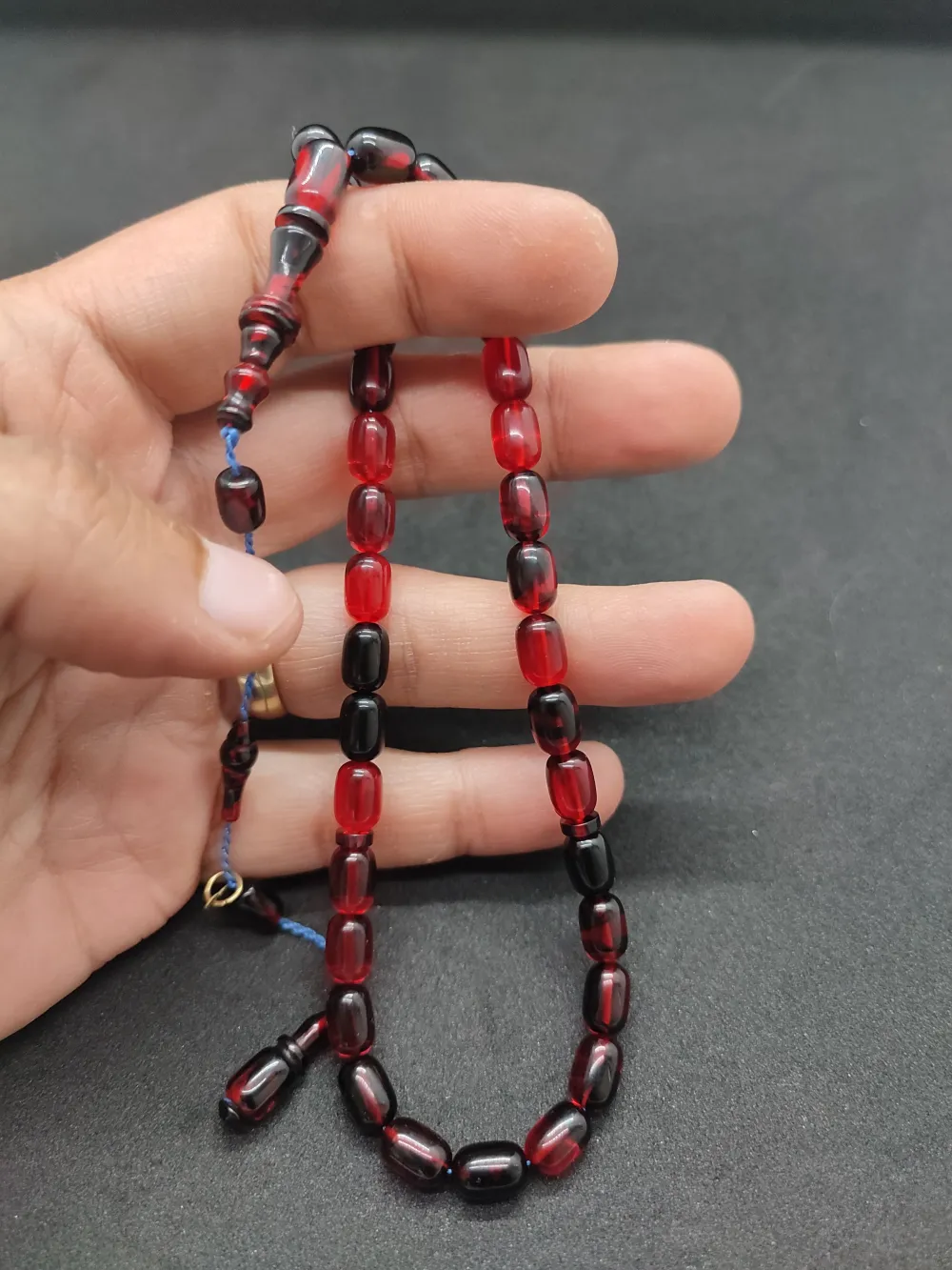 Furkan Gül Usta Eseri̇ El Boy İmame Halkalı Sıkma Kehri̇bar küçük resim 2