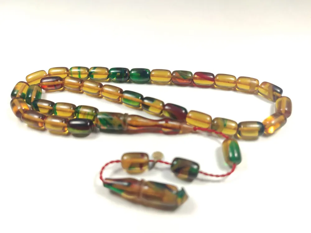 Erkan Çubukçu Usta İşi̇ İmzalı Mühürlü Ateş-İ Kehri̇bar küçük resim 2