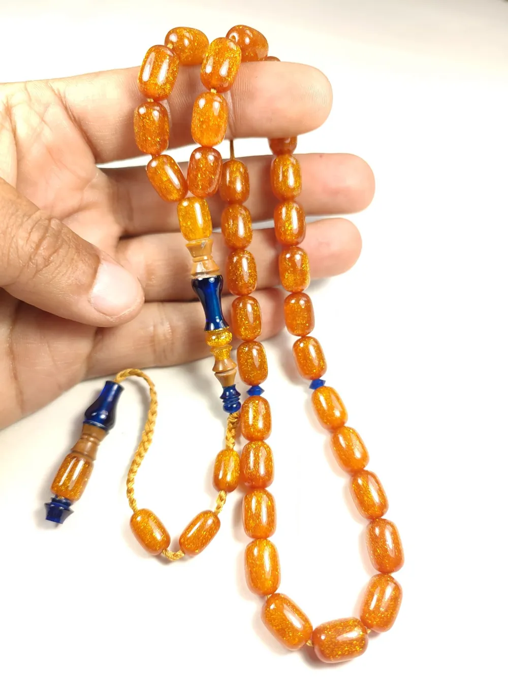 Emi̇ne Reşvani̇ Usta Eseri̇ İmame Hi̇tame Kuka Eski̇ Katali̇n Kombi̇nli̇ Sıkma Kehri̇bar  küçük resim 5