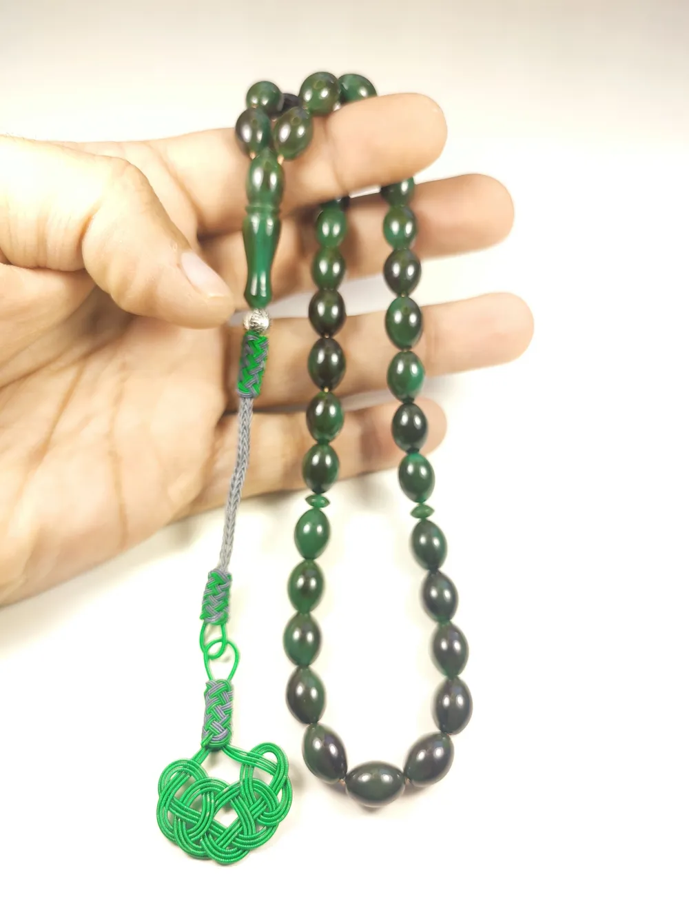 Şevket Alkan Usta Eseri̇ Trabzon Kazazi̇ye Püsküllü Objeden Sıkma Kehri̇bar küçük resim 4