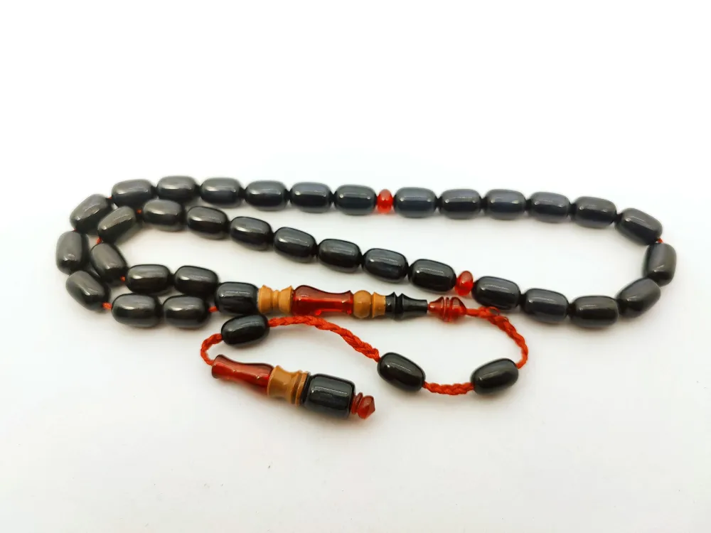 Emi̇ne Reşvani̇ Usta Eseri̇ İmame Hi̇tame Kuka Eski̇ Katali̇n Kombi̇nli̇ Sıkma Kehri̇bar küçük resim 3