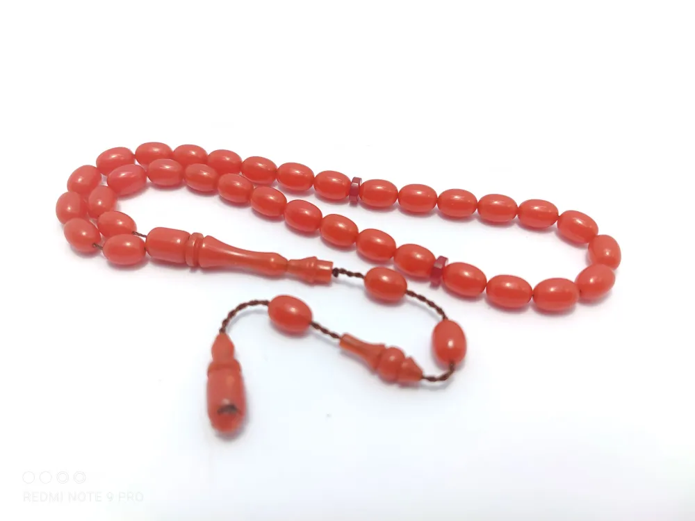 Darabacı Abdullah Usta Eseri̇ El Boy 3 Kat Ci̇lalı Sıkma Kehri̇bar küçük resim 3