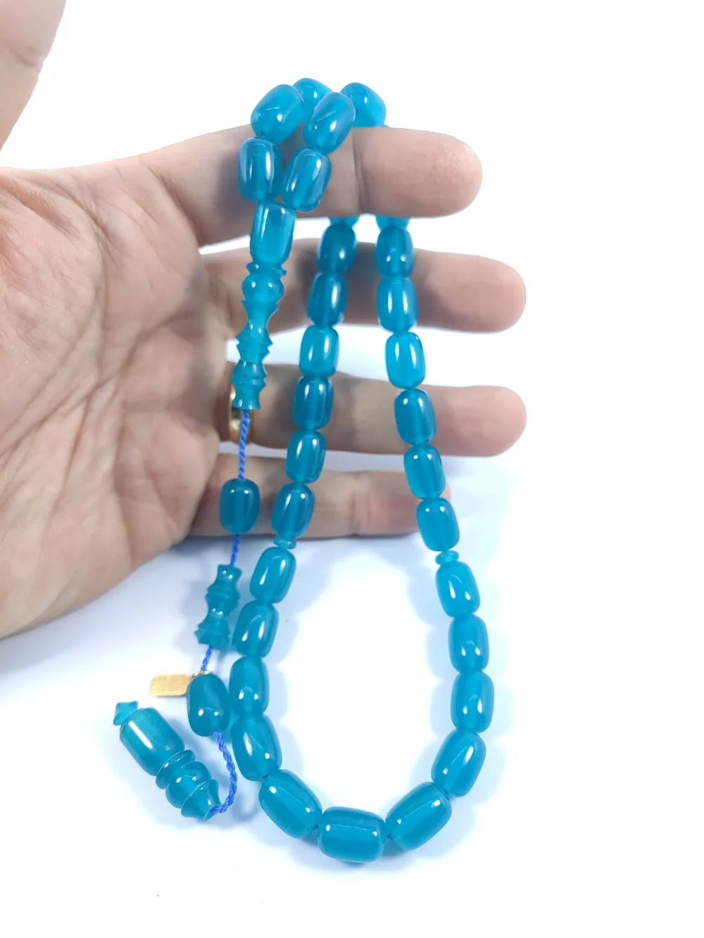 Mehmet Mercan Usta Eseri̇ Çi̇ft Zımpara Çi̇ft Ci̇lalı Ateş-İ Kehri̇bar küçük resim 4