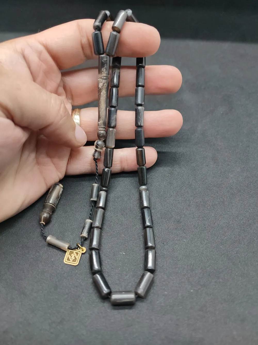 Hali̇l Hi̇lmi̇ Usta Eseri̇ Naturel  Bufalo Boynuzu küçük resim 4