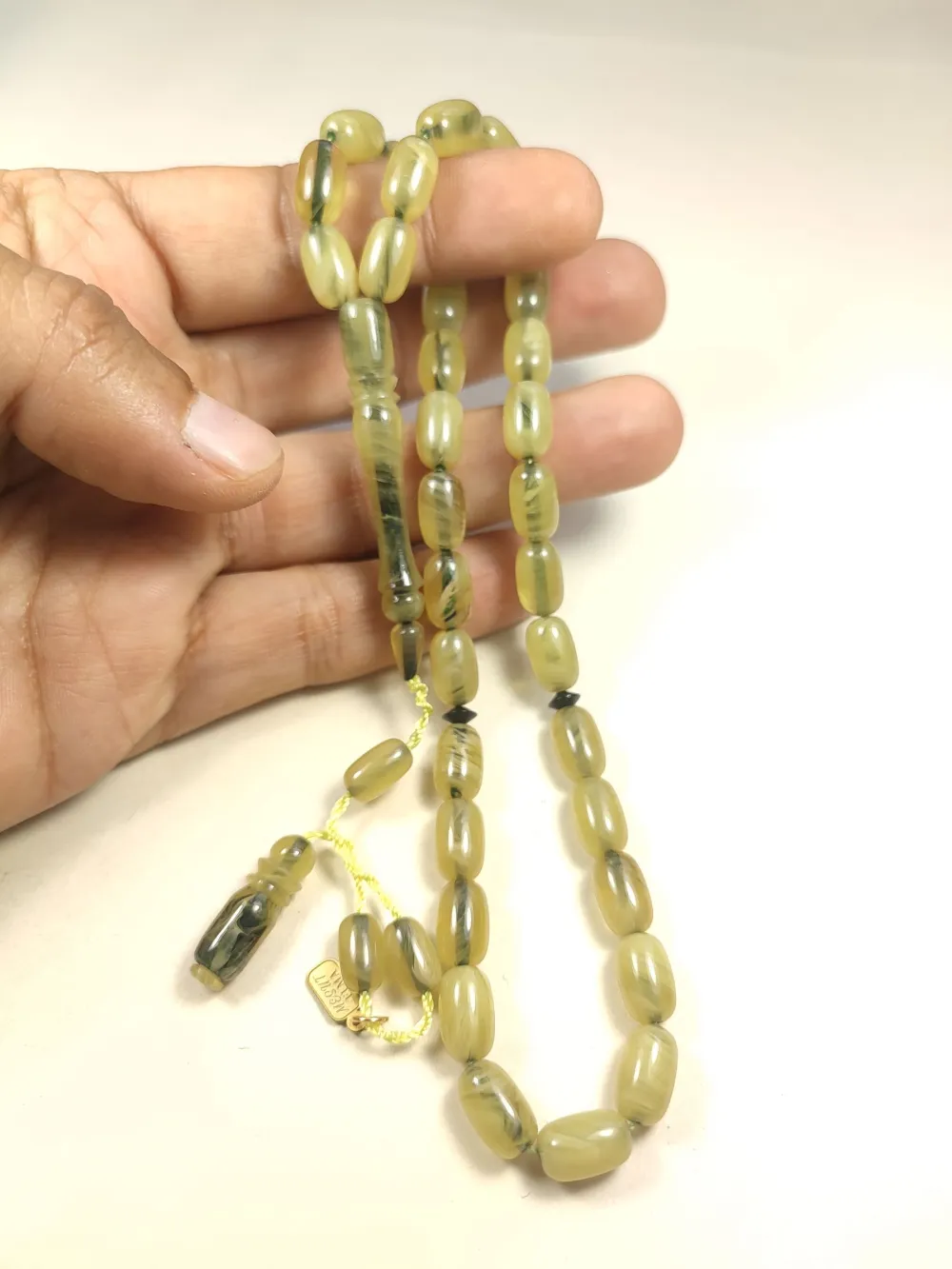 Mesut Elma Usta Eseri̇ İmzalı Kondüsyon Hari̇kası Sıkma Kehri̇bar küçük resim 5