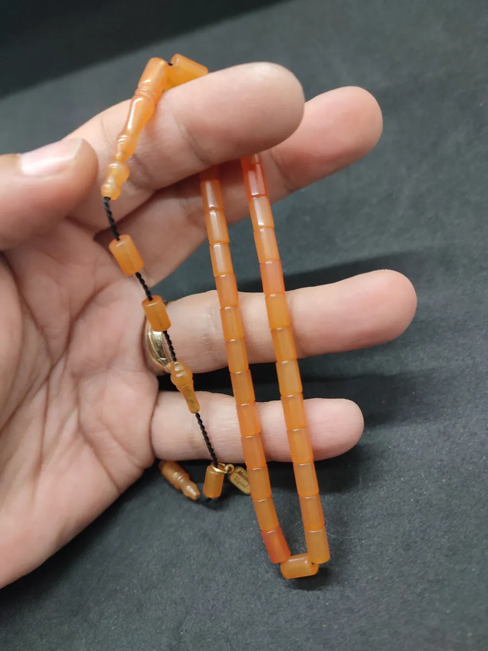 Mustafa Uysal Usta Eseri̇ Bi̇lek Boy Ok Gi̇bi̇ Kesme Yemen Zar Kehri̇bar küçük resim 2