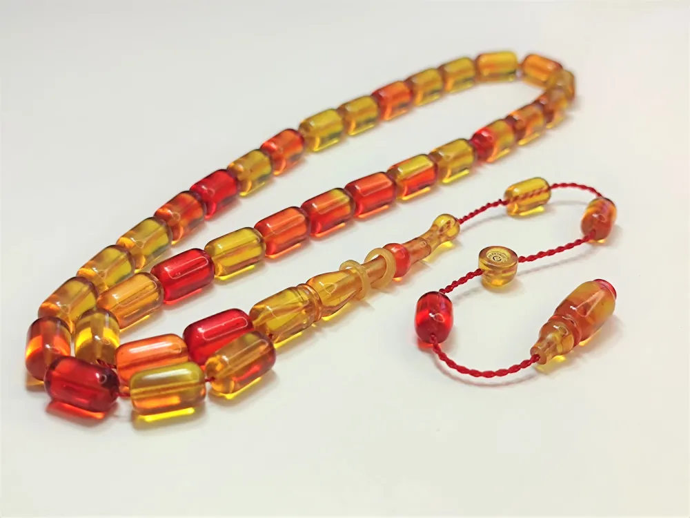 Mehmet Sancaktar Usta İşi̇ İmzalı Mühürlü  Ateş Kehri̇bar küçük resim 4