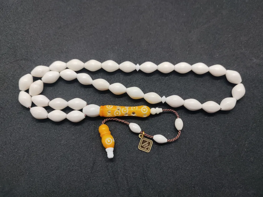 İskeçeli̇ Cemi̇l Usta Eseri̇ İmame Hi̇tame Kalem Oyma Deve Kemi̇ği̇ küçük resim 2