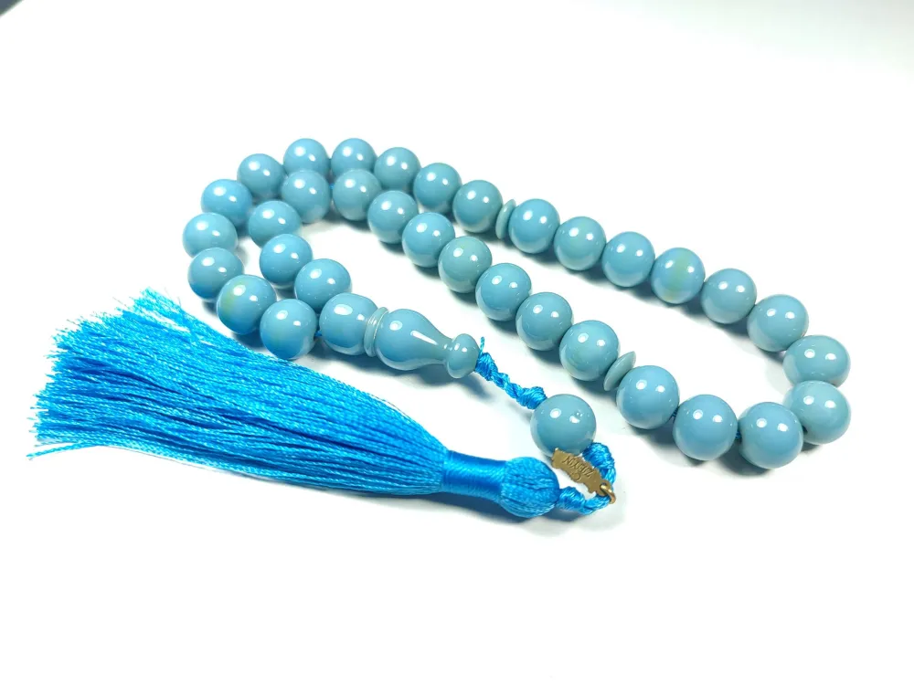 Ebu Zeyn Usta İşi̇ İmzalı Mühürlü Sıkma Kehri̇bar