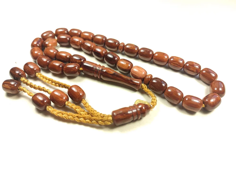 Mehmet Mercan Usta İmzalı Zaza  Model Sıkma Kehri̇bar küçük resim 3