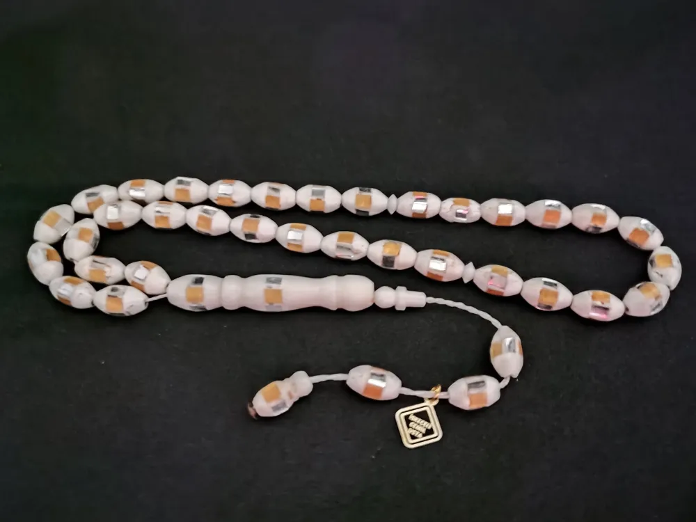 İskeçeli̇ Cemi̇l Usta Eseri̇ Sedef Ve Mi̇ne İşlemeli̇  Deve Kemi̇ği̇ küçük resim 3