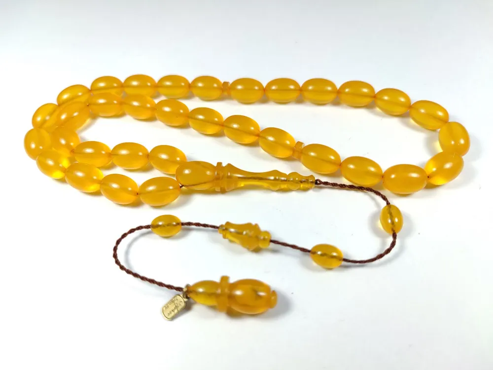 Ayhan Turan Usta İşi̇ İmzalı  Sıkma Kehri̇bar küçük resim 3