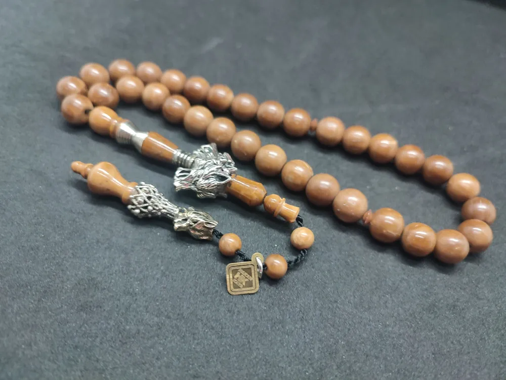 Hakan Kaya Usta  El İşçi̇li̇kli̇ Ağır Gümüş Nakkaşlı İri̇ Boy Naturel Kuka küçük resim 2