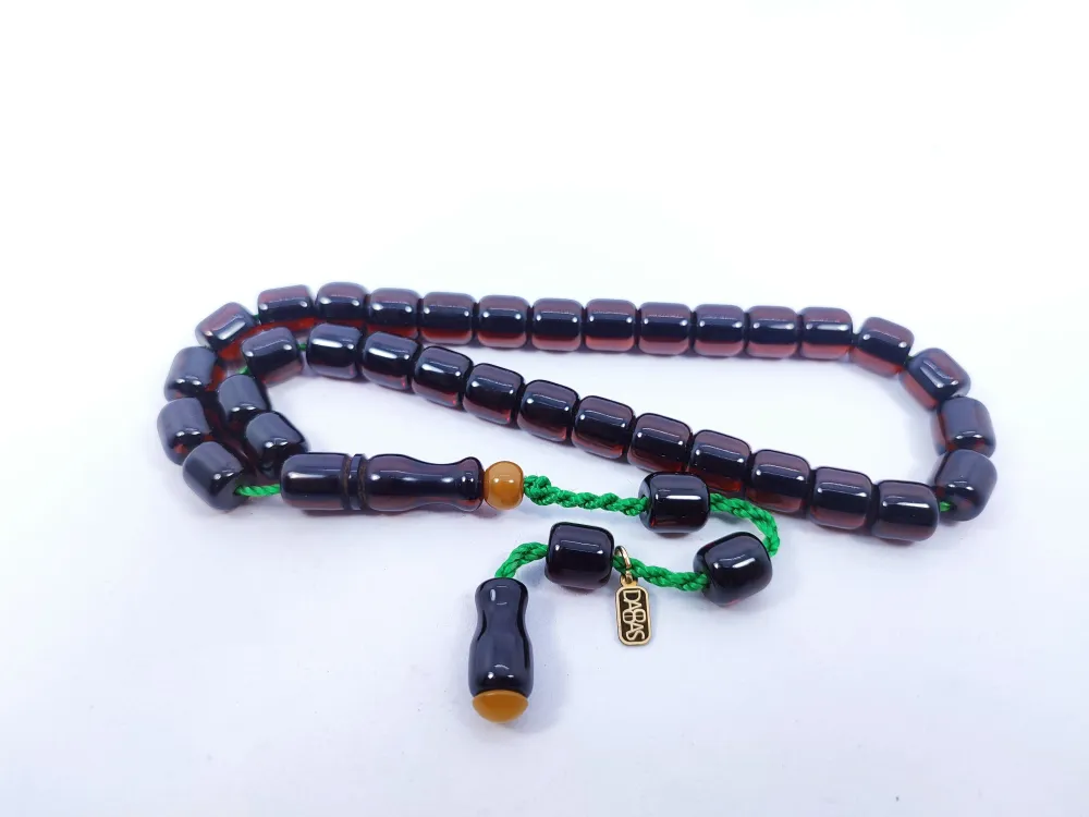 Muhammed Dabbas Usta Eseri̇ Osmanlı Torunu (Osmanlıya En Yakın) Sıkma Kehri̇bar