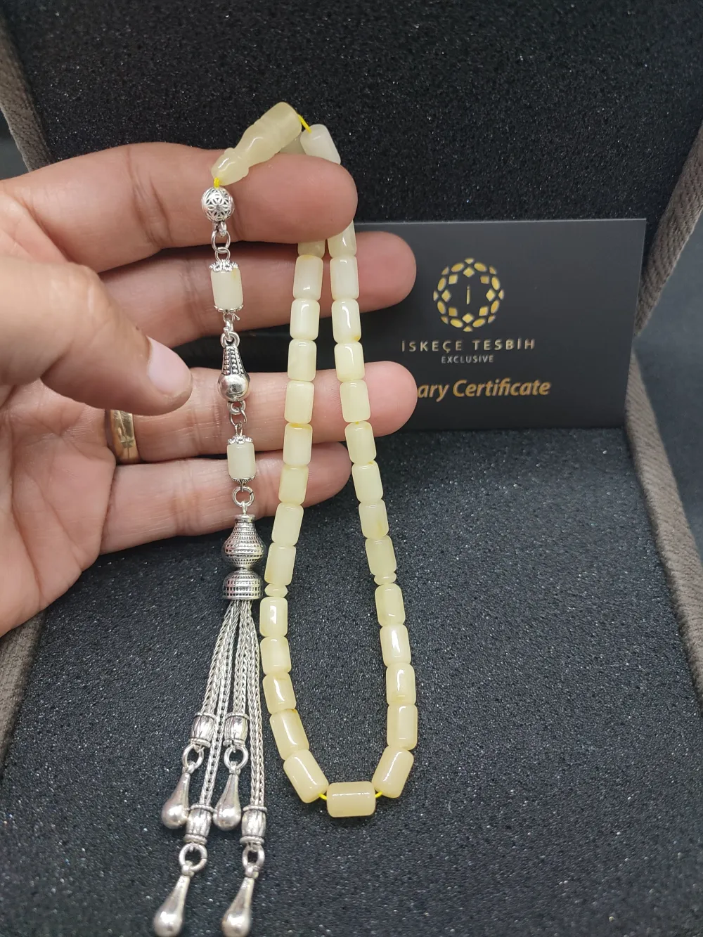 475 Ayar Gümüş Püsküllü Vıp Kutulu 13.09 Gr. Kali̇ngrad Krali̇çe Kaya Damla küçük resim 5