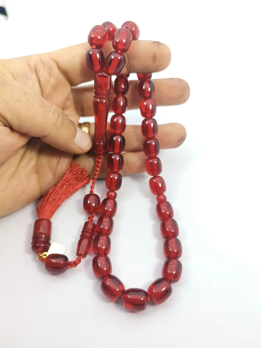 Junai̇d Hasan Usta Eseri̇ Eski̇ Usul 12 Kat İpe Di̇zi̇li̇ Çi̇ft Zımpara Ci̇ft Ci̇la Necef küçük resim 5