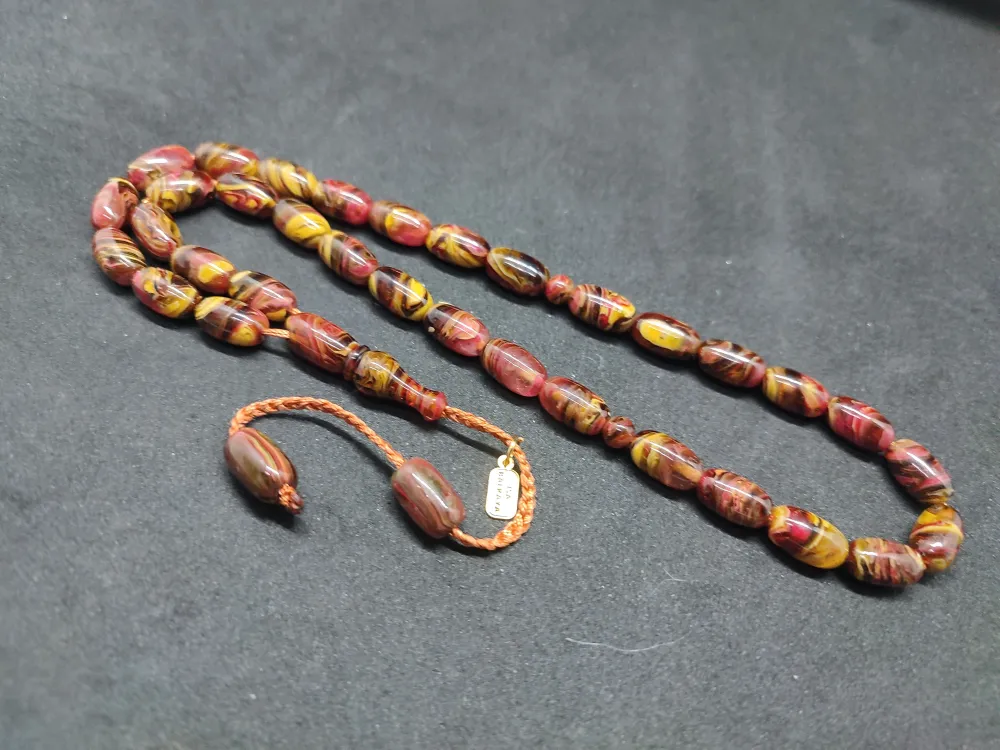 İsa Balkaya Usta Eseri̇  Eski̇ Usul Kat Kat İpe Di̇zi̇li̇ Eski̇ Objeden Katali̇n küçük resim 2