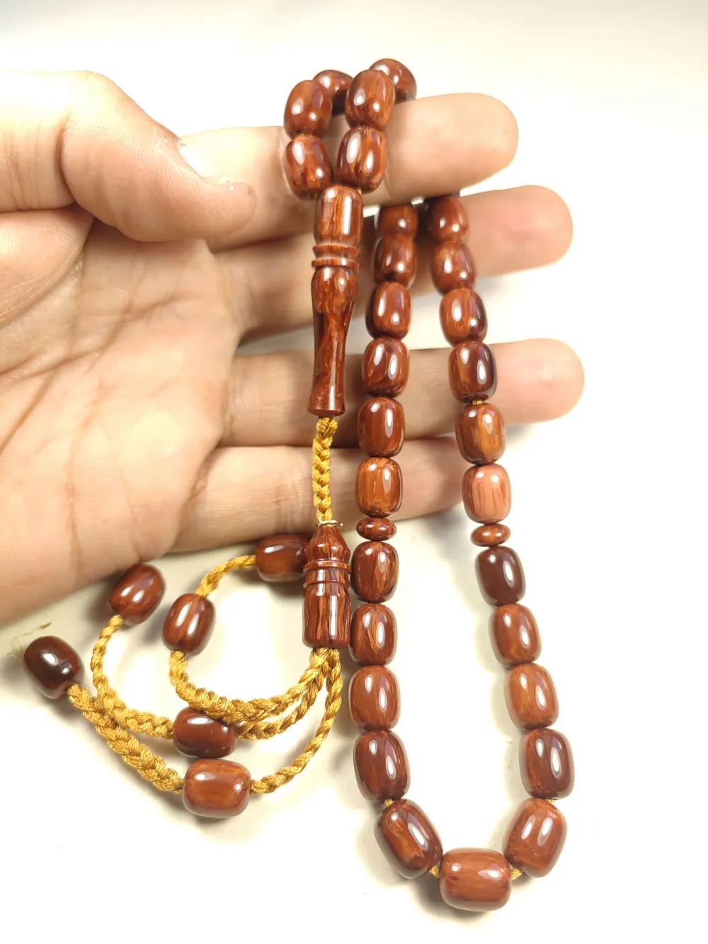 Mehmet Mercan Usta İmzalı Zaza  Model Sıkma Kehri̇bar küçük resim 5