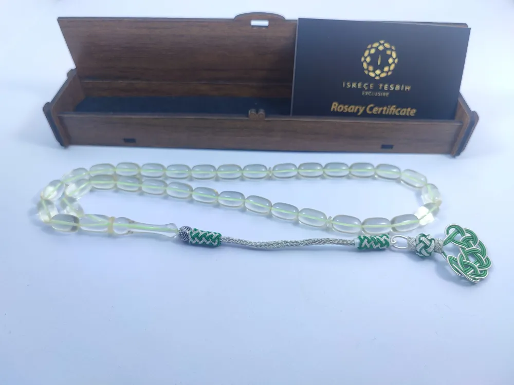 1000 Ayar Gümüş Kazaz Püskül 19.15Gr. 0.6 Mm Şeffaf Deli̇m Su Damlası küçük resim 3