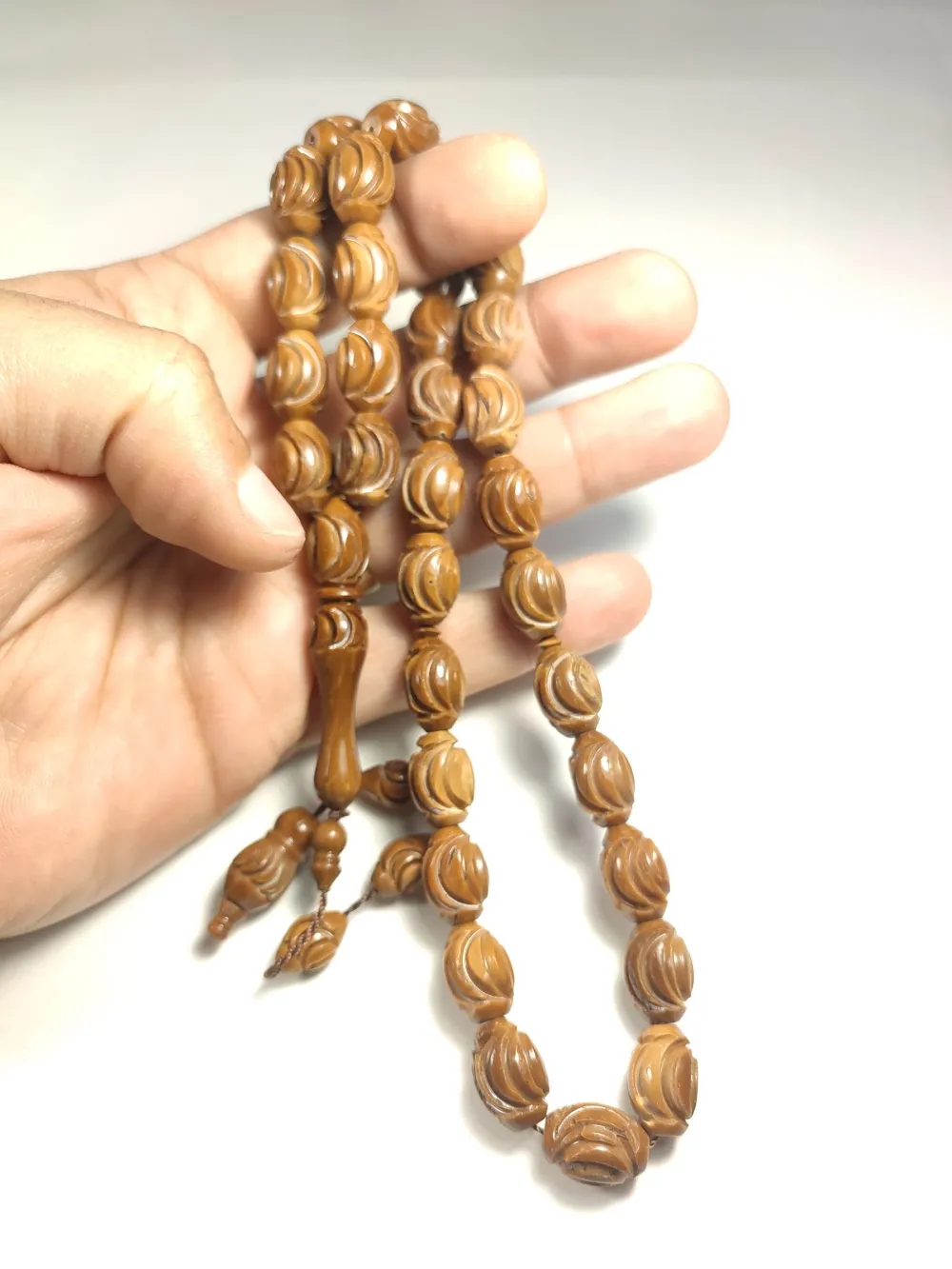 Hali̇l Hi̇lmi̇  Usta İşi̇ İmzalı İri̇ Boy Komple El İşi̇ Kalem Kuka küçük resim 5