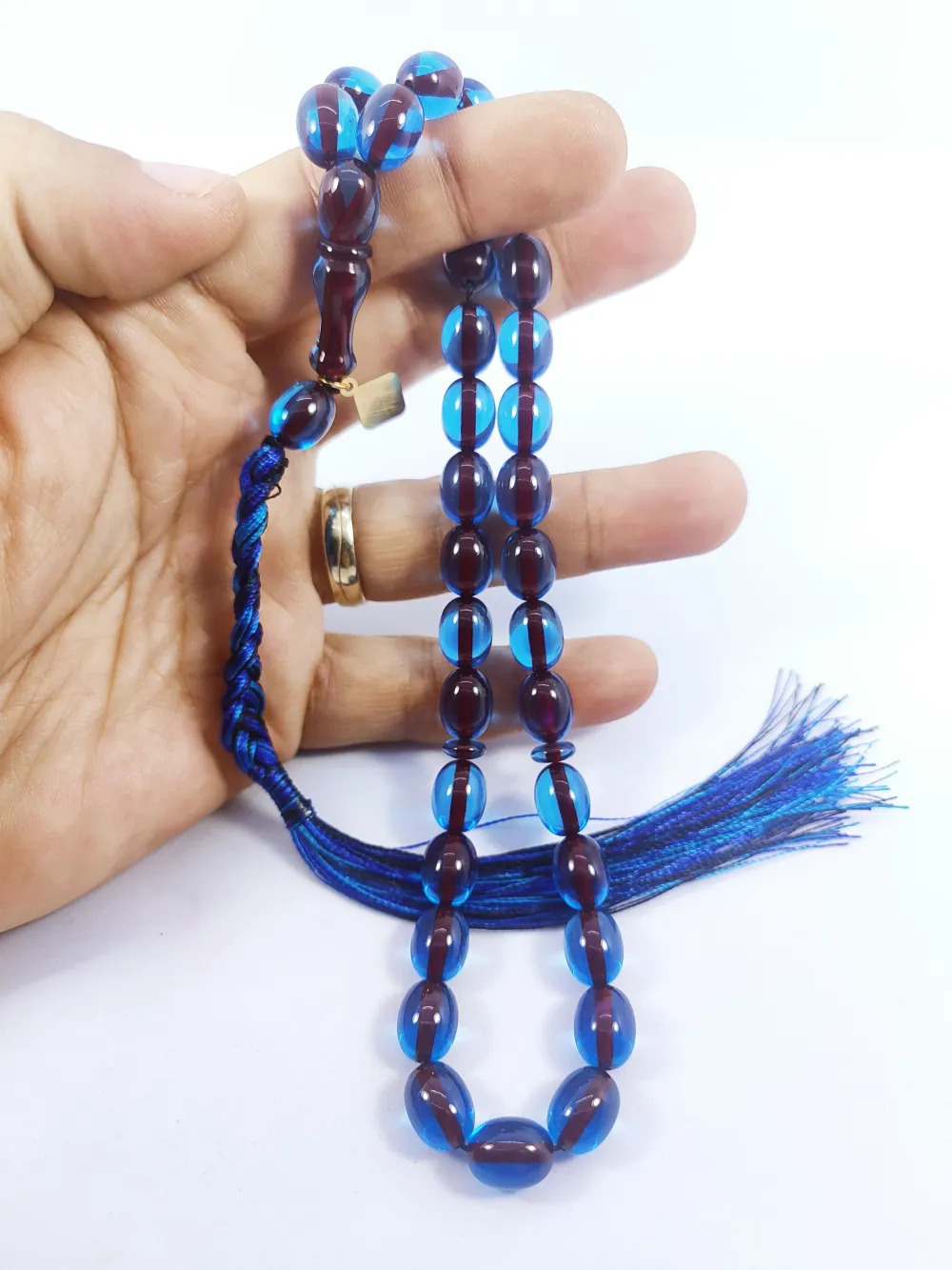 Junai̇d Hasan Usta Eseri̇ Eski̇ Usul Çalışılmış El Boy Necef küçük resim 5