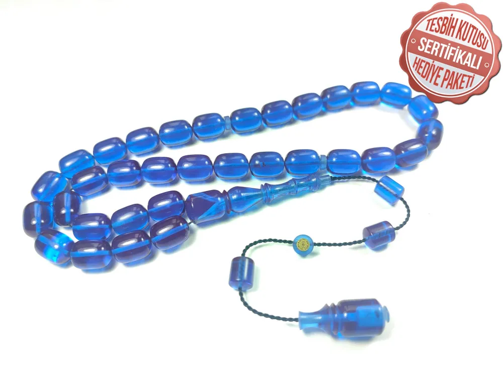 Bünyami̇n Barlak Usta İşi̇ İmzalı Mühürlü 0.6 Mm Alman Zar  Kehri̇bar