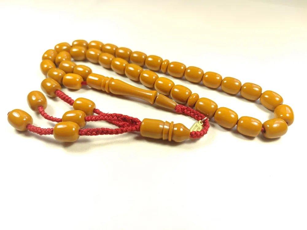 Mehmet Mercan Usta İmzalı Zaza  Model Sıkma Kehri̇bar küçük resim 2