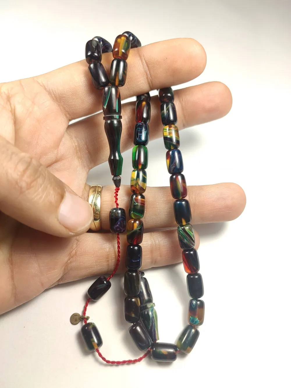 Erkan Çubukçu Usta İşi̇ İmzalı Mühürlü Ateş-İ Kehri̇bar küçük resim 4