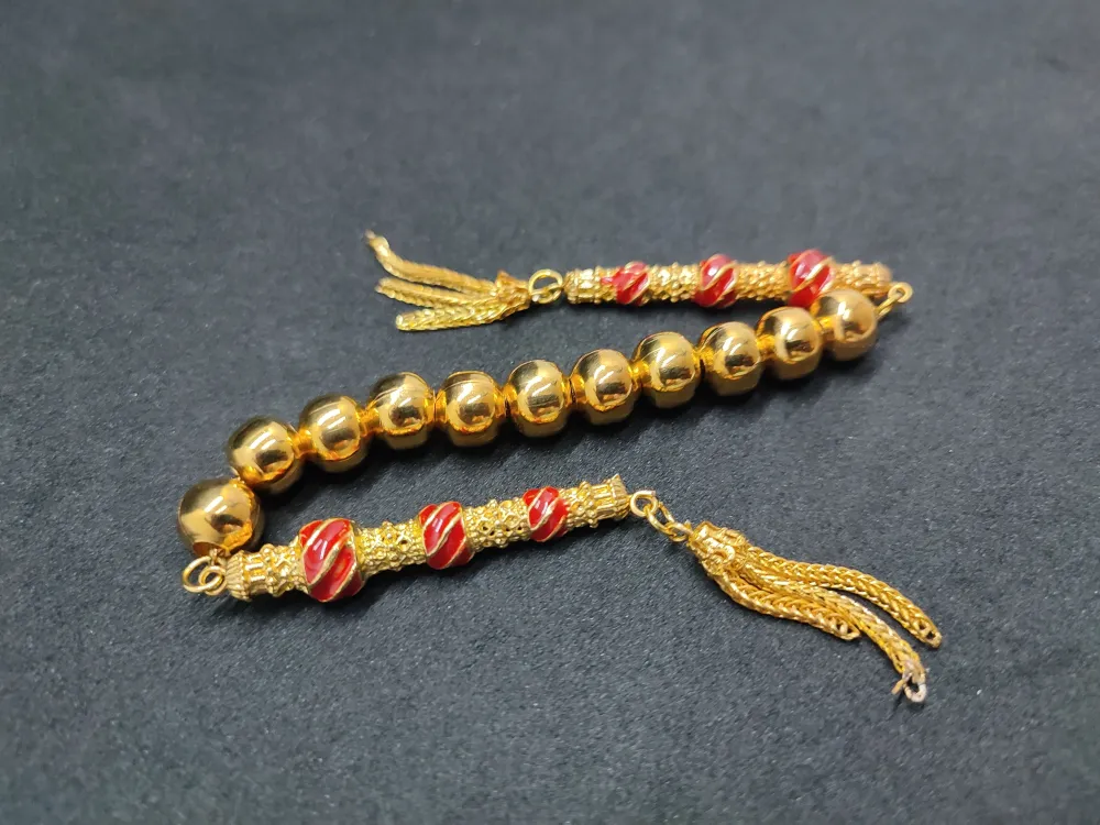 Bu Fi̇yata Yok! Çi̇ft Nakkaş İmame Zaza Model  Düşük Ayar Gümüş Tesbi̇h