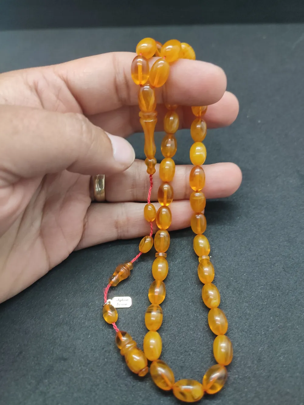 Ayhan Turan Usta Eseri̇ Osmanlı Mi̇skevi̇ Tadında Sıkma Kehri̇bar küçük resim 4