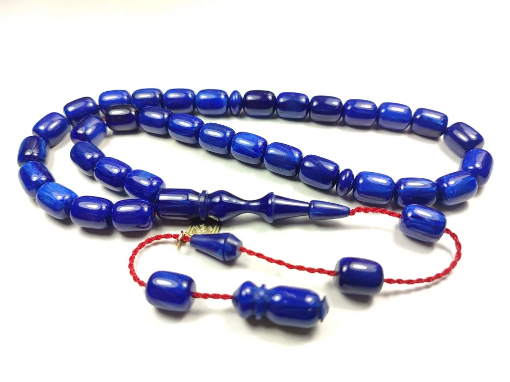 Hali̇l Hi̇lmi̇ Usta Eseri̇ İmzalı Aykırı Renk Sıkma Kehri̇bar küçük resim 2