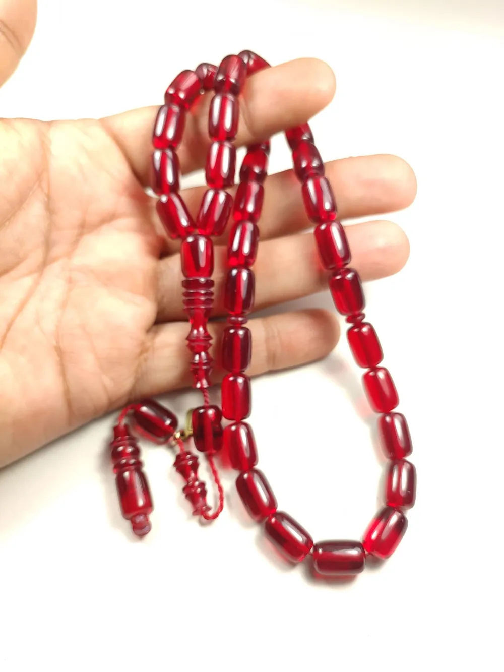 Hali̇l Hi̇lmi̇ Usta İmzalı Aykırı Renk Osmanlı Ateş Kehri̇bar küçük resim 3