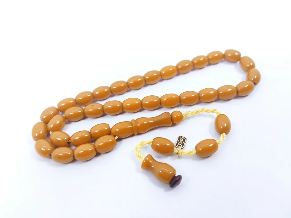 Muhammed Dabbas Usta Eseri̇ Osmanlı Torunu (Osmanlıya En Yakın) Sıkma Kehri̇bar küçük resim 2