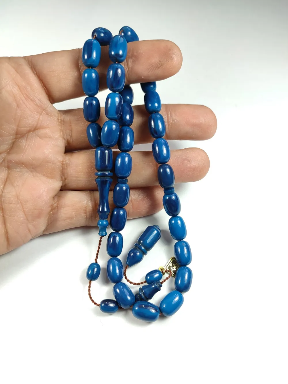 Hali̇l Hi̇lmi̇ Usta İşi̇ İmzalı Sıkma Kehri̇bar küçük resim 4