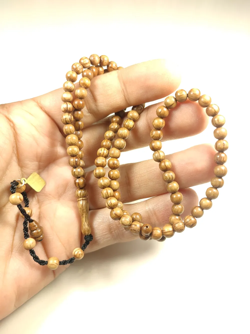 Hali̇l Hi̇lmi̇ Usta Eseri̇ El Boy Kıng Agatıs Ağacı Namaz Tesbi̇hi̇ küçük resim 5