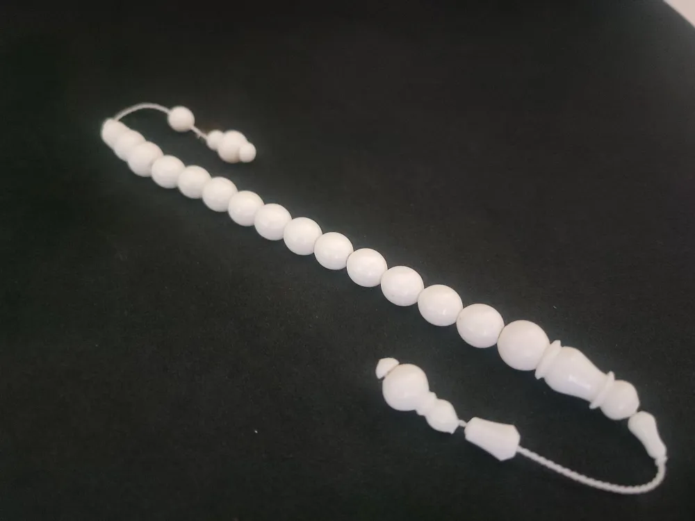 İskeçeli̇ Cemi̇l Usta Eseri̇ Çi̇ft İmame Zaza Model Naturel Deve Kemi̇ği̇