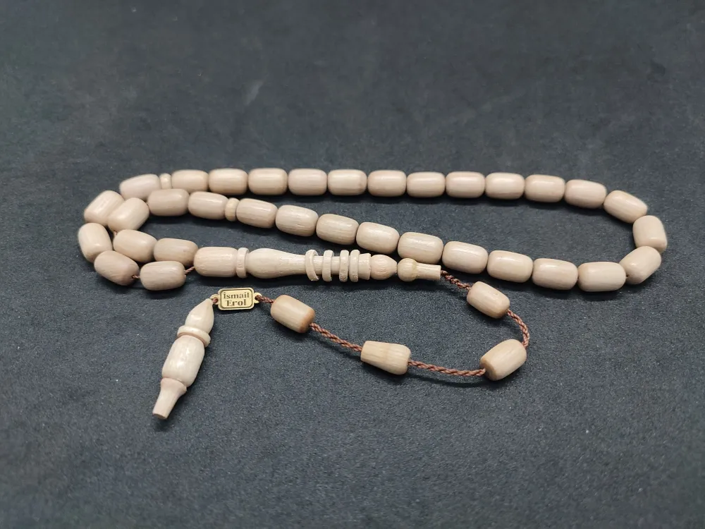 İsmai̇l Erol Usta İşi̇ İmzalı Halkalı İmame Naturel Fi̇ldi̇şi̇ Ağacı küçük resim 2