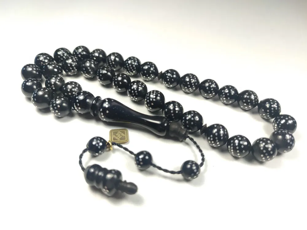 Hali̇l Hi̇lmi̇ Usta İşi̇ İmzalı 925 Ayar Gümüş Çakım Çeşmi̇ Bülbül Model Kuka küçük resim 2