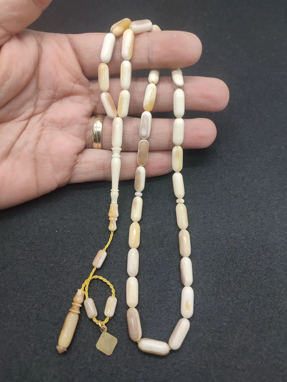 İskeçeli̇ Cemi̇l Usta İşi̇ 24.25 Gr Kendi̇ne Has Dokusu Ve Kokulu Deve Kuşu Kemi̇ği̇ küçük resim 5