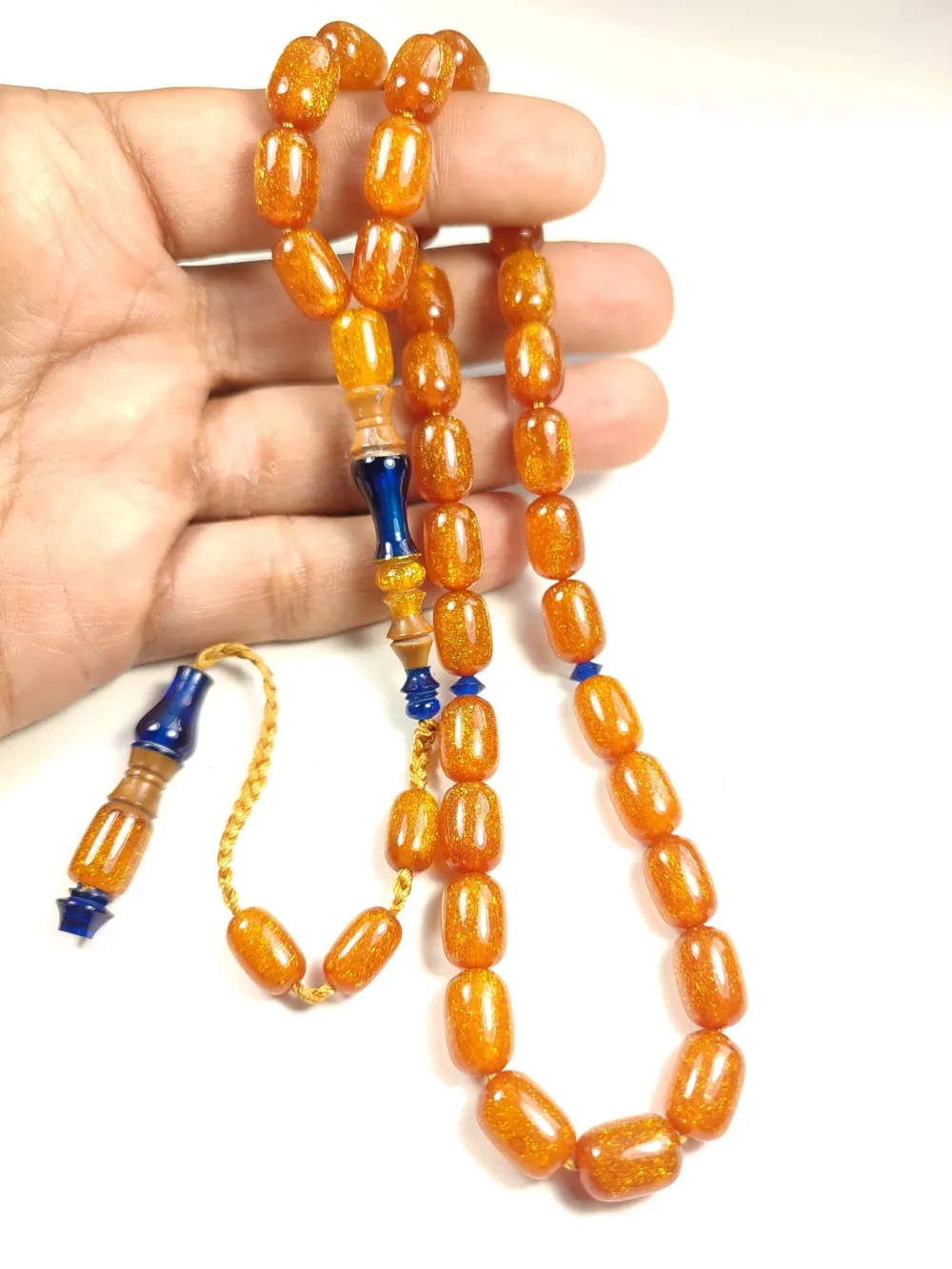 Emi̇ne Reşvani̇ Usta Eseri̇ İmame Hi̇tame Kuka Eski̇ Katali̇n Kombi̇nli̇ Sıkma Kehri̇bar  küçük resim 4