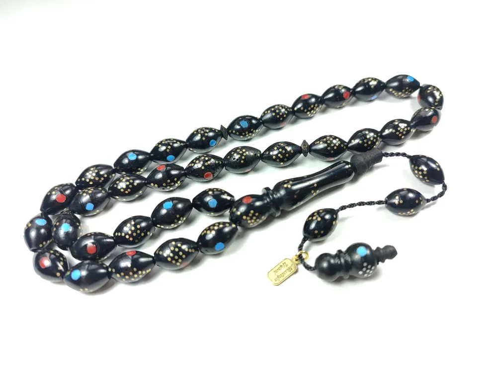 İskeçeli̇ Cemi̇l Usta İşi̇ İmzalı Mühürlü 925 Ayar Gümüş Çakım Mi̇neli̇ İşlemeli̇ Kuka küçük resim 3