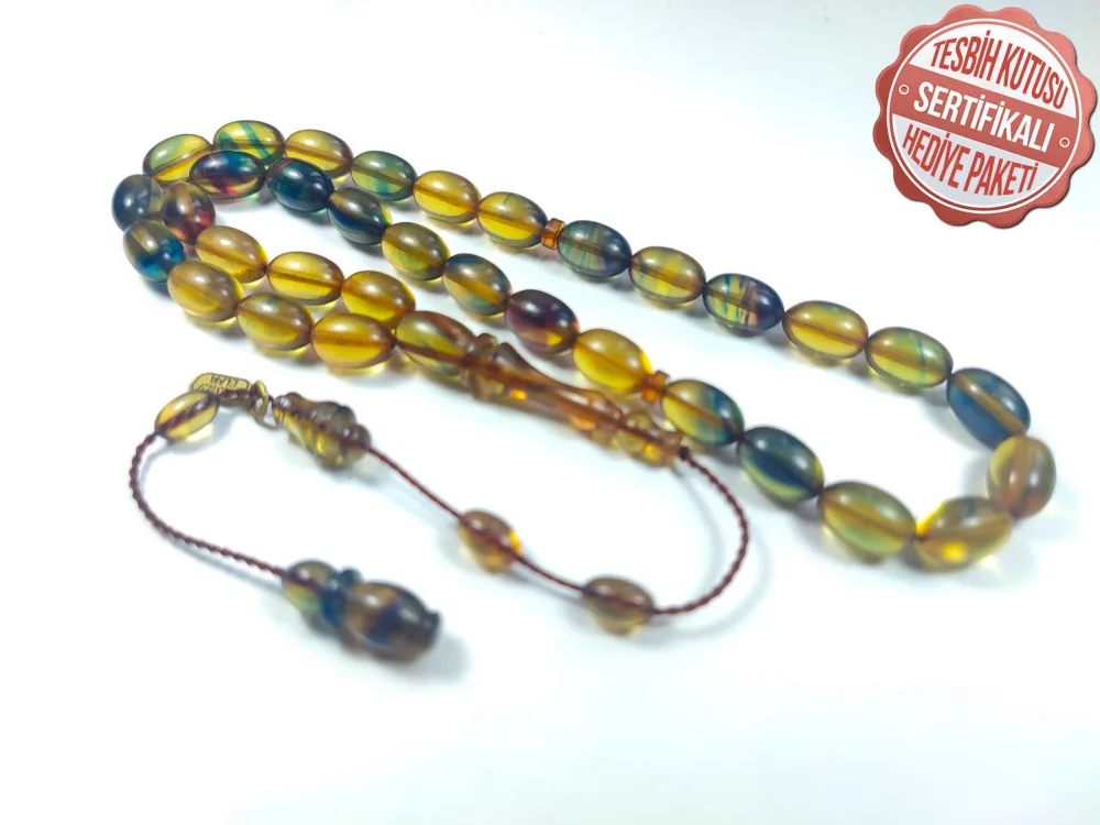 Mesut Elma Usta İşi̇ İmzalı Mühürlü Ateş Kehri̇bar