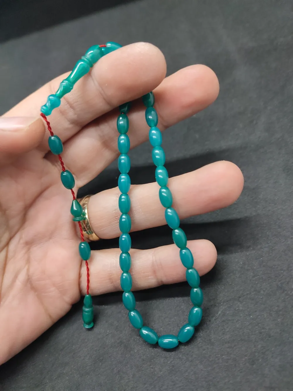 Darabacı Abdullah Usta Eseri̇ Bi̇lek Boy Sıkma Kehri̇bar küçük resim 2