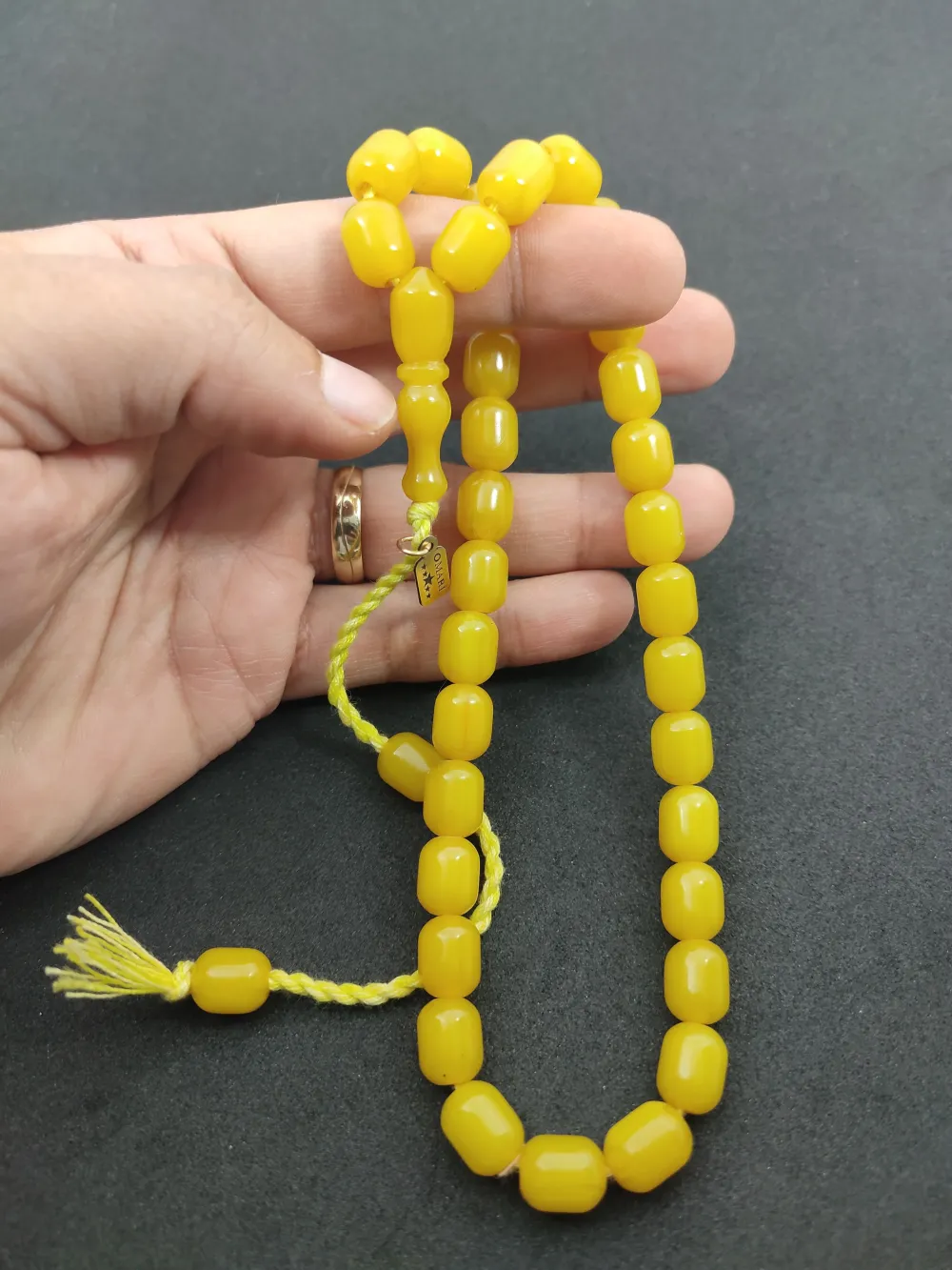 Osama Omari̇ İmzalı Eski̇ Usul Havşalı Horoz İmame 50 Yaşında Alman Faturan küçük resim 4