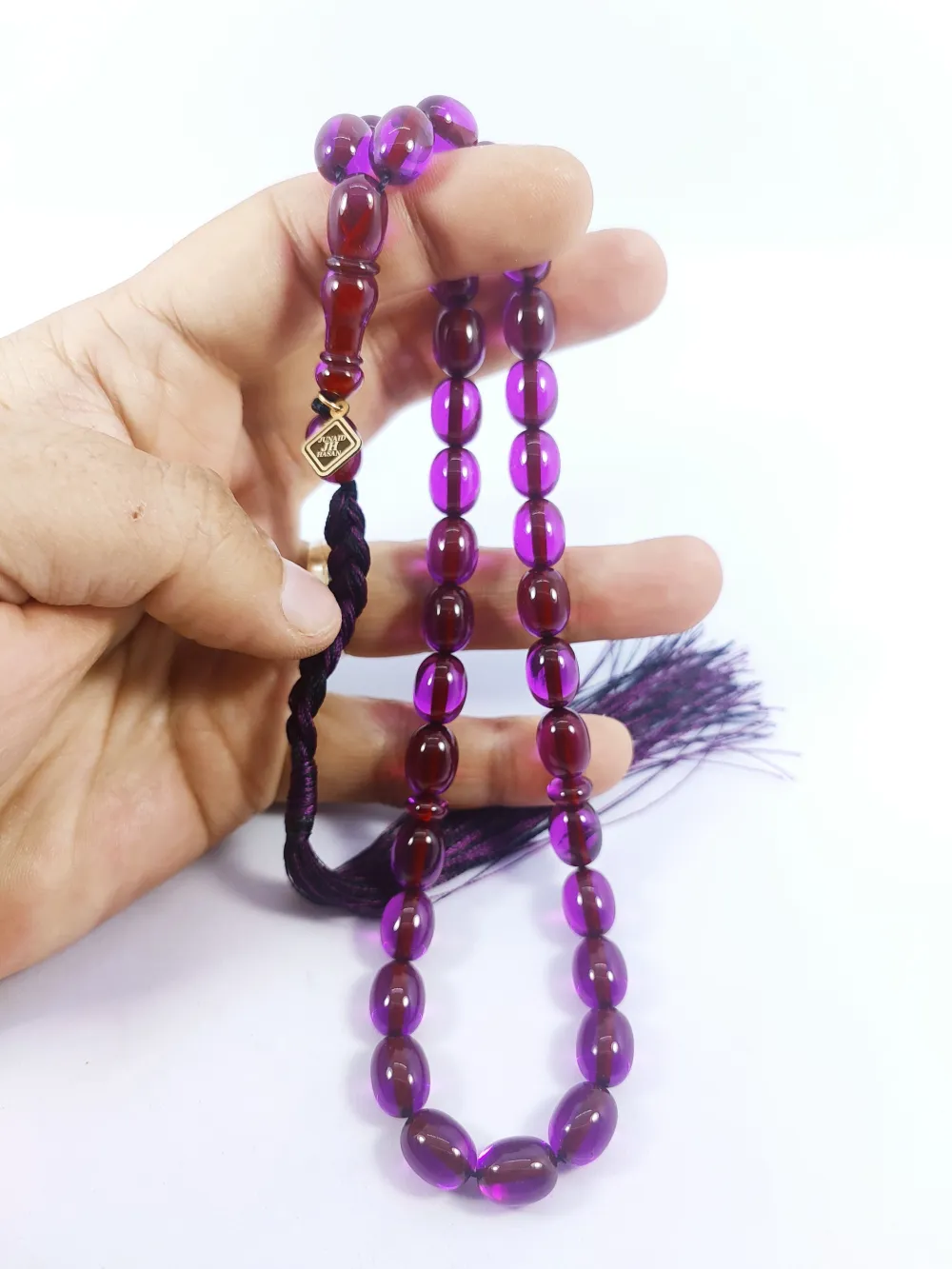 Junai̇d Hasan Usta Eseri̇ Eski̇ Usul Çalışılmış El Boy Necef küçük resim 5