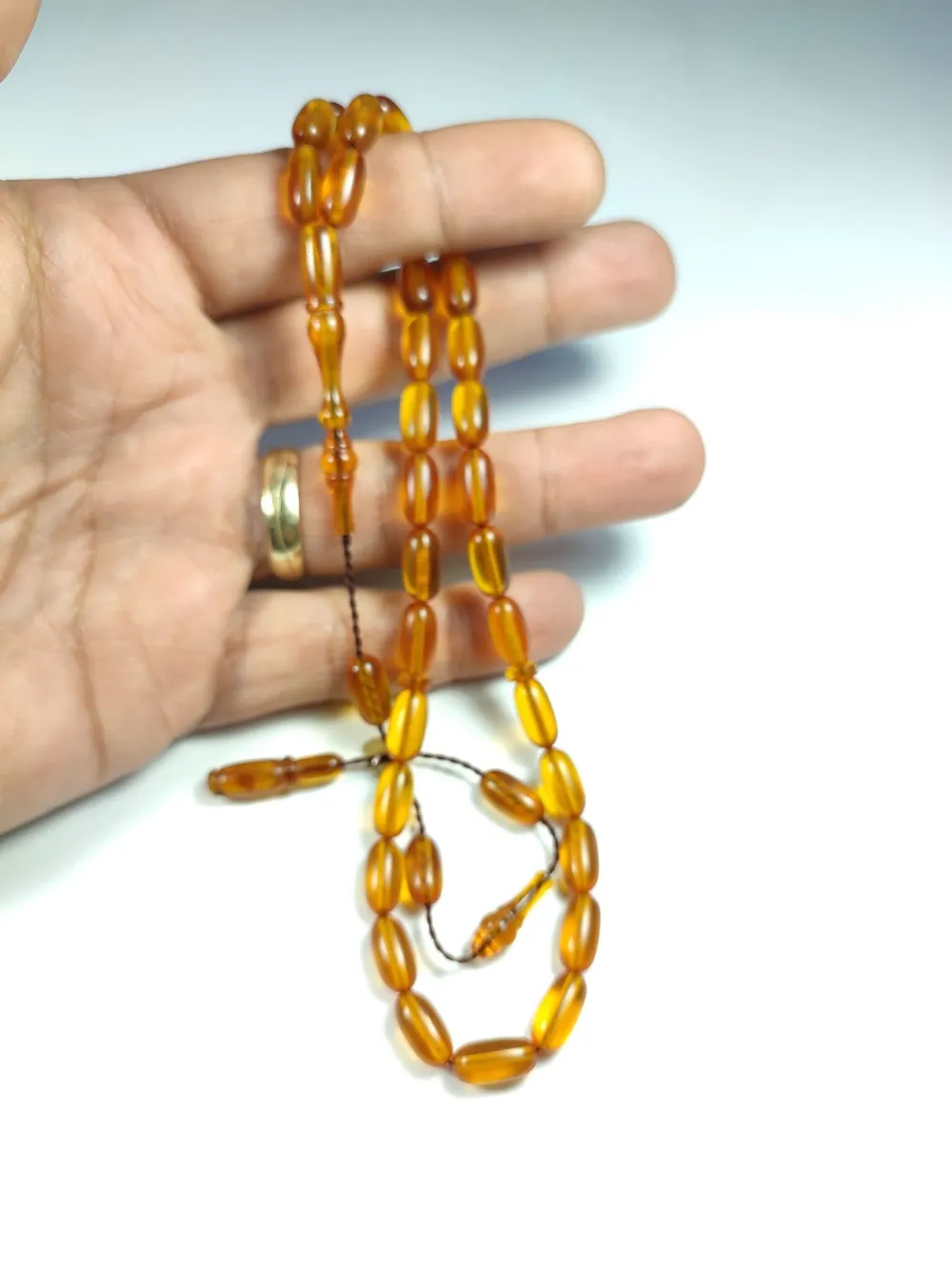 Ayhan Turan Usta İşi̇ İmzalı 0.6 Mi̇li̇m Şeffaf Deli̇m Alman Zar küçük resim 4