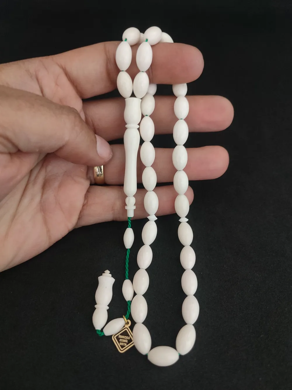 İskeçeli̇ Cemi̇l Usta Eseri̇ Mevlevi̇ Model Deve Kemi̇ği̇ küçük resim 4