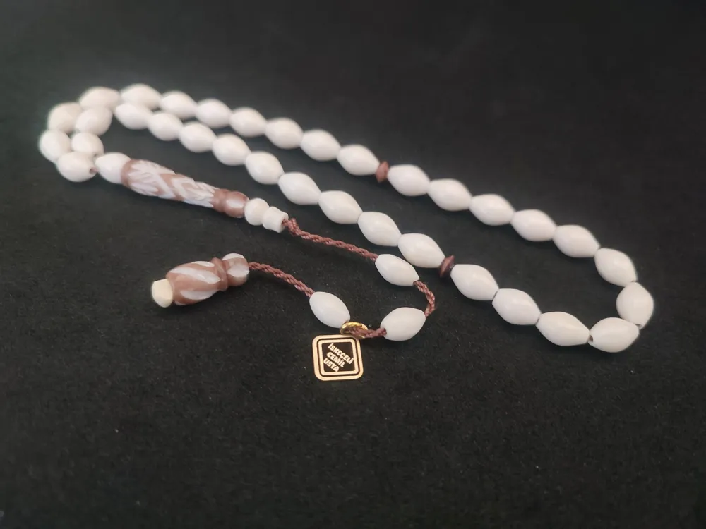 İskeçeli̇ Cemi̇l Usta Eseri̇ Kalem Oyma El Boy Deve Kemi̇ği̇