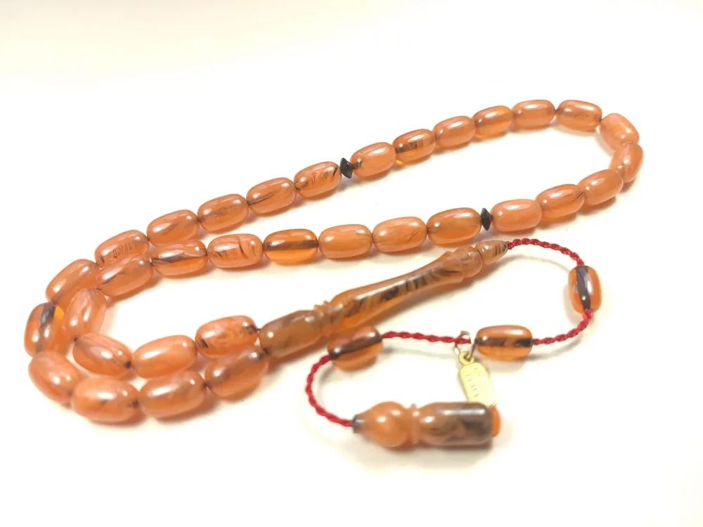 Mesut Elma Usta Eseri̇ İmzalı Kondüsyon Hari̇kası Sıkma Kehri̇bar